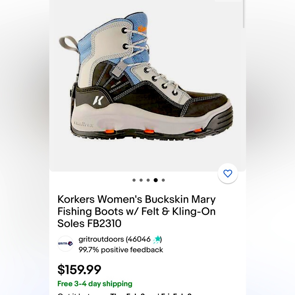 Korker Buckskin Mary Wading Boots
